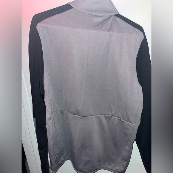 NIKE MENS FULL ZIP UP JACKET GREY/BLACK (SIZE: M) - Picture 3 of 3